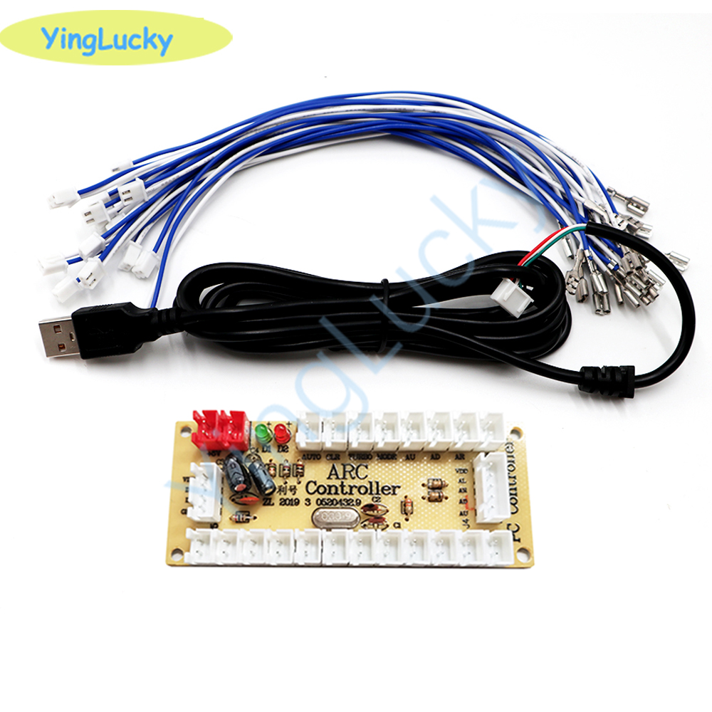 Arcade Encoder Board Zero Delay Usb - 2 Spelers Zero Delay Arcade USB