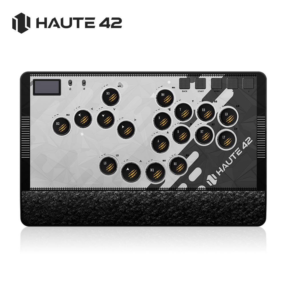 Arcade Fight Stick Hitbox Leverless - Haute42 C-AT Fighting Game Leverloze Hitbox
