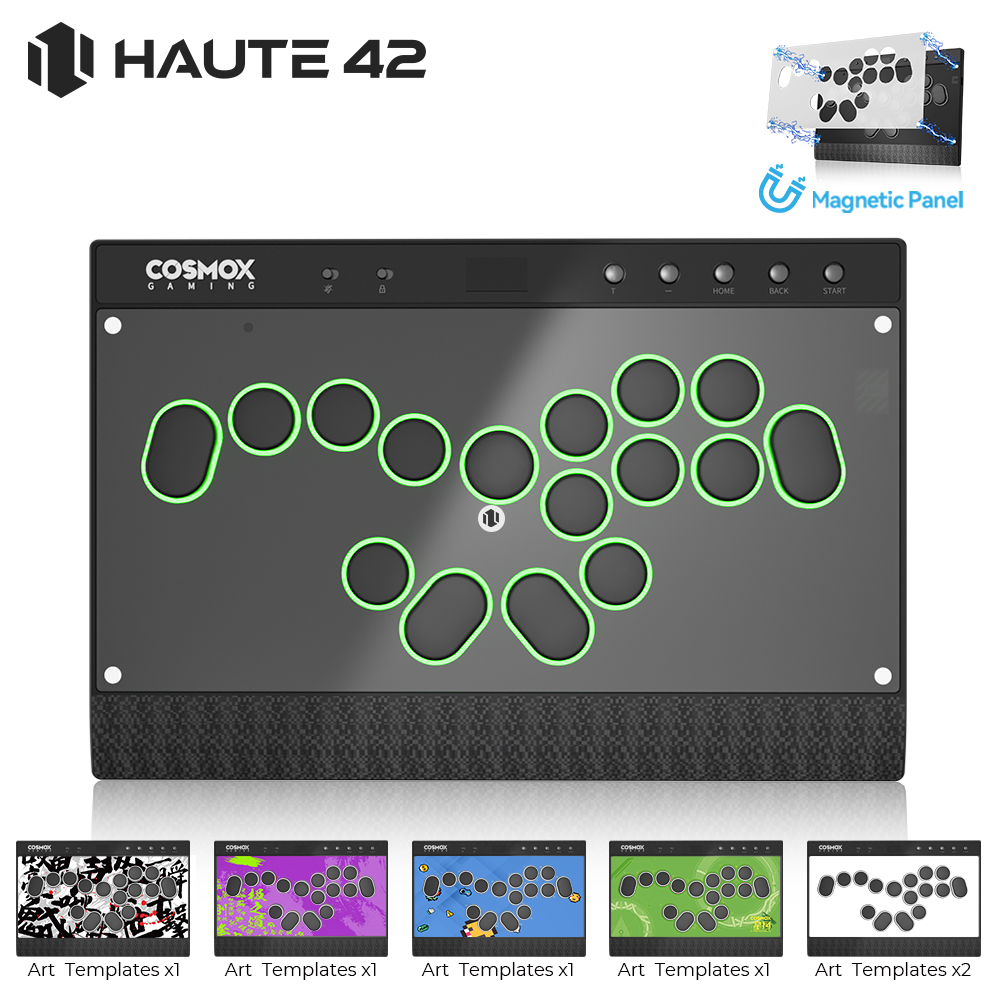 Arcade Stick For Ps5 Pc Switch - Haute42 Magnetische C16-S Joystick Hitbox Leverless