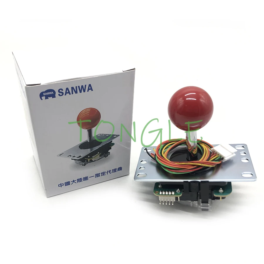Arcade Joystick Sanwa Jlf Ball Top - JLF-TP-8YT Japanse Sanwa-joystick met balhandvat, Arcade-joystick-deel,