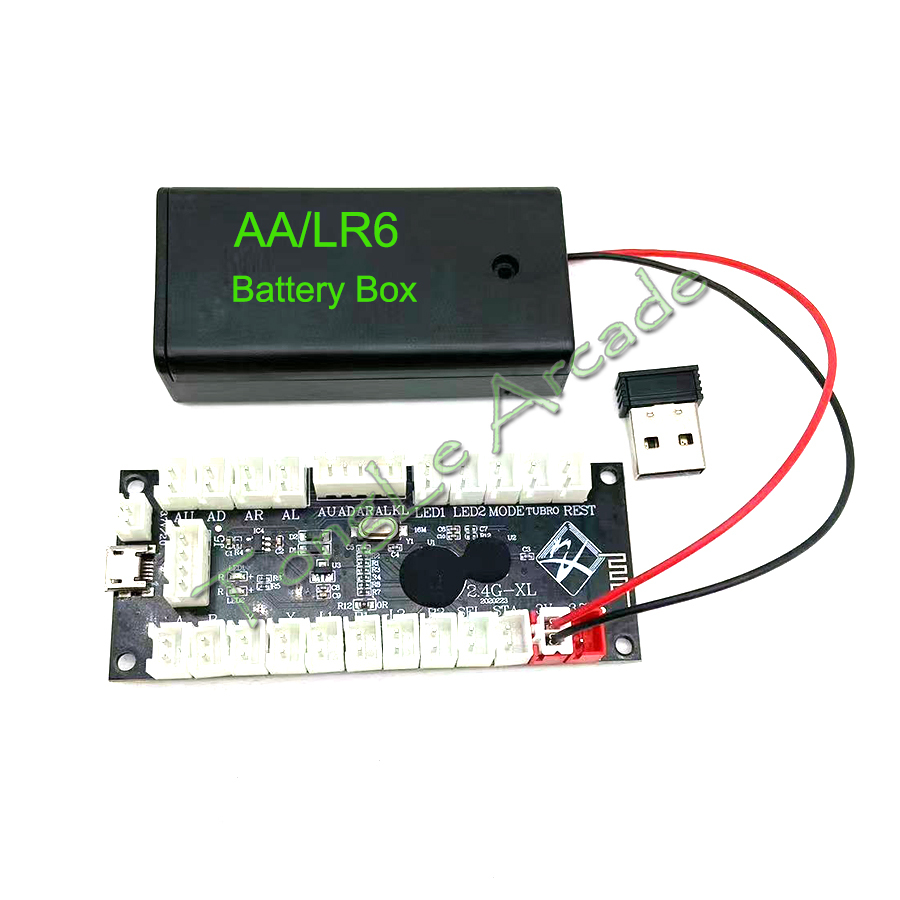Arcade Encoder Board Zero Delay Usb - Zero Delay-draadloze USB-encoder Arcade Game Controller