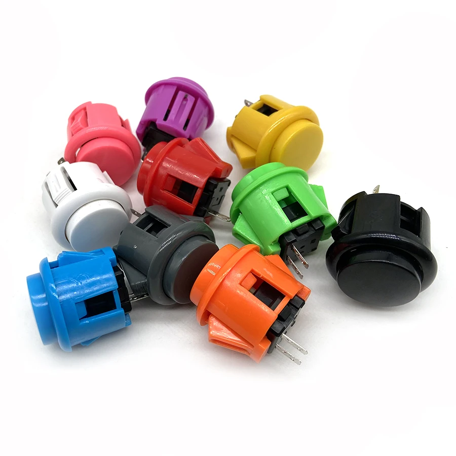 12 stuks 24mm 30mm Kopie Sanwa - Arcade Buttons 24Mm 30Mm Snap In recensie en prijs