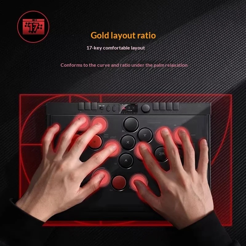 IINE HB1 Hitbox Arcade Control - Arcade Fight Stick Hitbox Leverless recensie en prijs