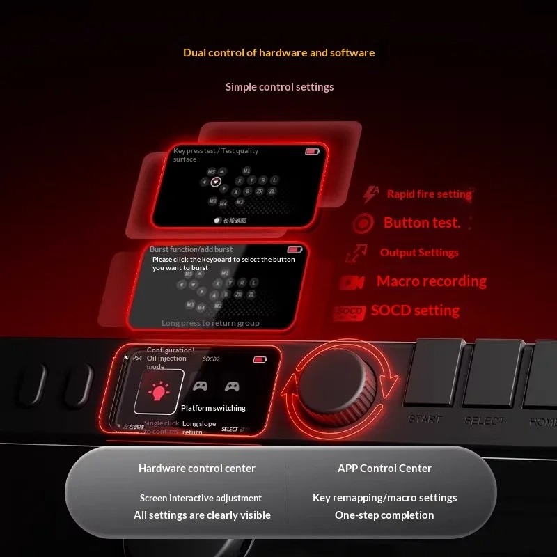 IINE HB1 Hitbox Arcade Control - Arcade Fight Stick Hitbox Leverless recensie en prijs