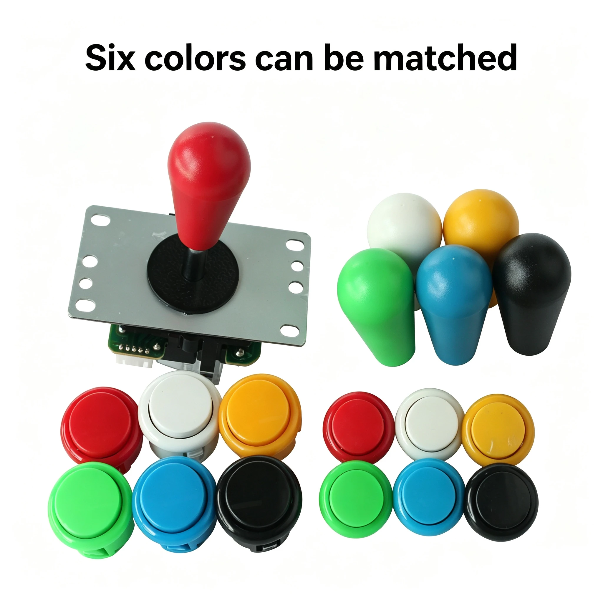 2-speler Arcade Joystick Drukk - Arcade Cabinet Diy Kit 2 Player recensie en prijs