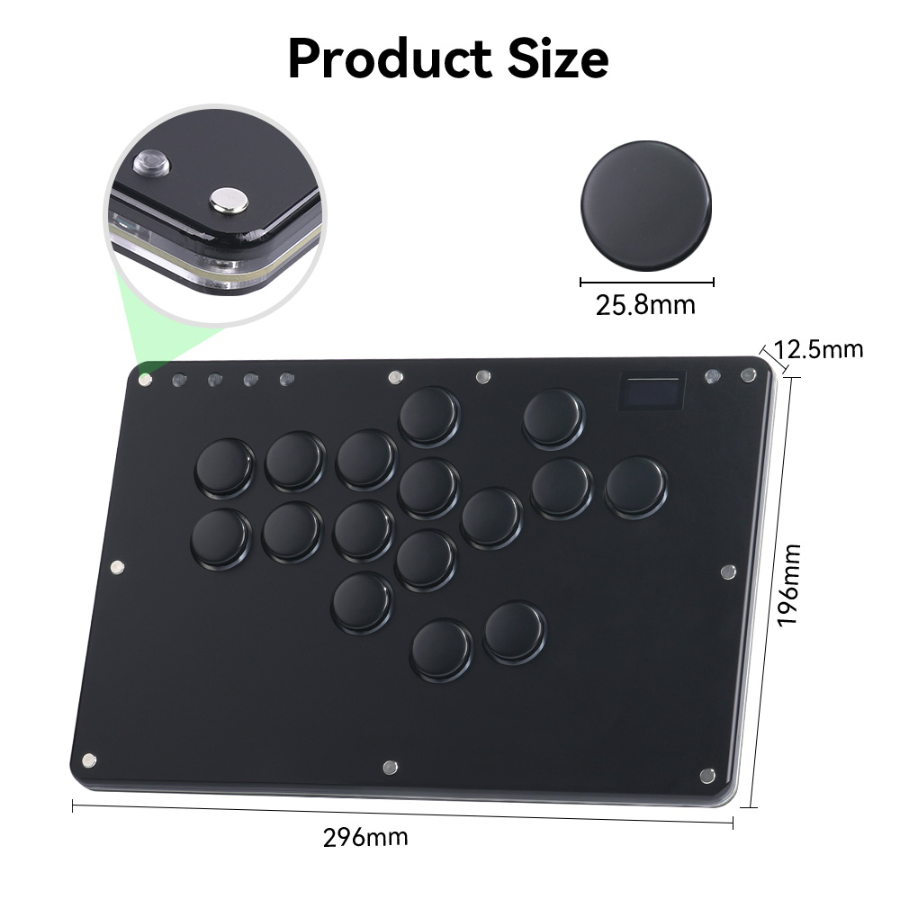 Haute42- COSMOX Anniversary Fi - Arcade Stick For Ps5 Pc Switch recensie en prijs