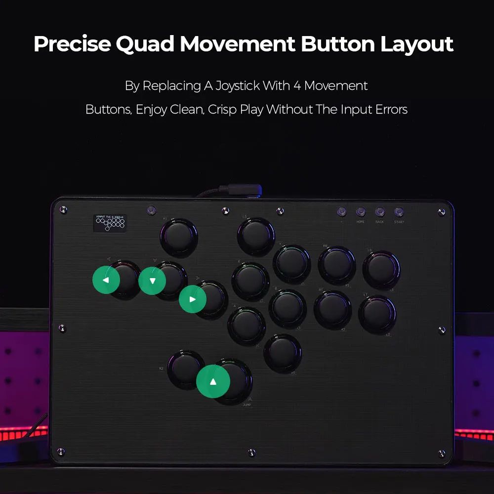 Haute42 Fightstick Arcade Cont - Arcade Fight Stick Hitbox Leverless recensie en prijs