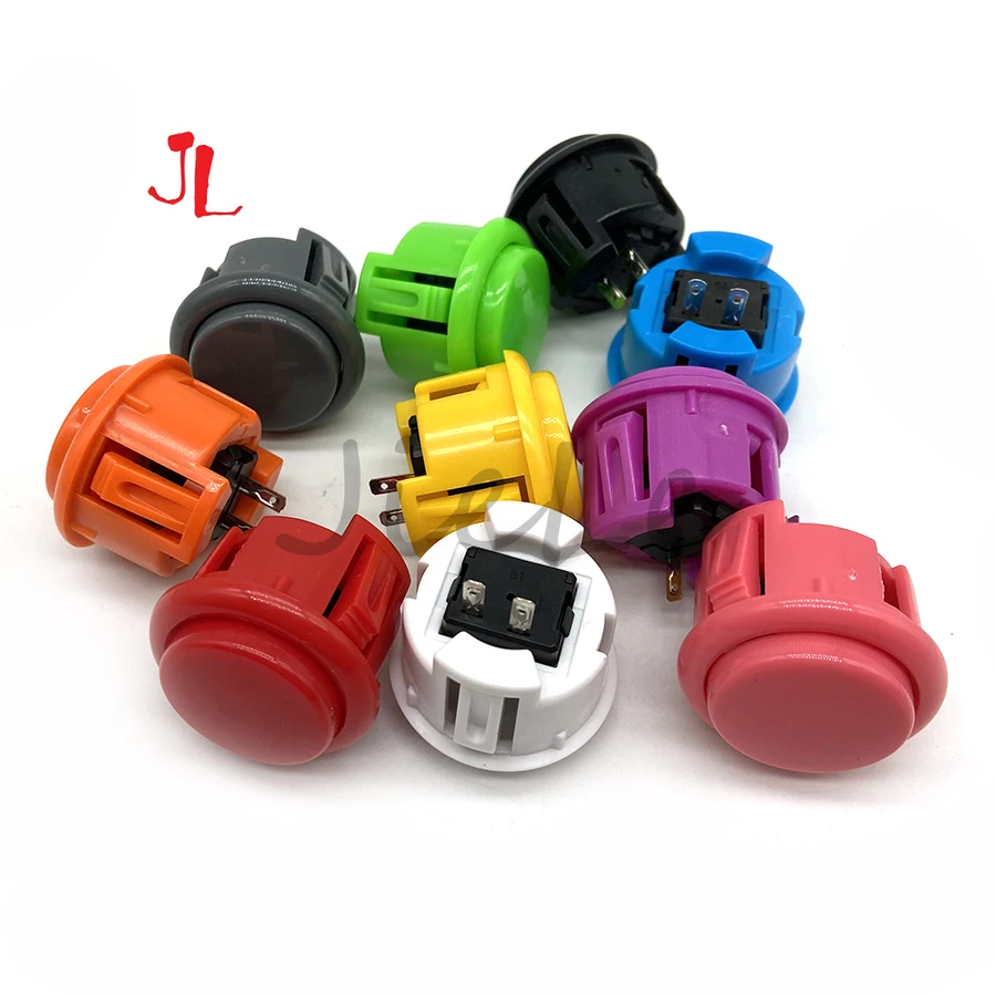 12Pcs 24Mm 30Mm Kopie Sanwa OB - Arcade Buttons 24Mm 30Mm Snap In recensie en prijs