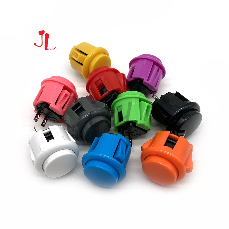 12Pcs 24Mm 30Mm Kopie Sanwa OB - Arcade Buttons 24Mm 30Mm Snap In recensie en prijs