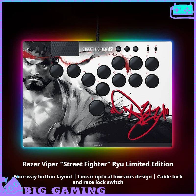 Razer Kitsune Ryu Street Fight - Arcade Fight Stick Hitbox Leverless recensie en prijs