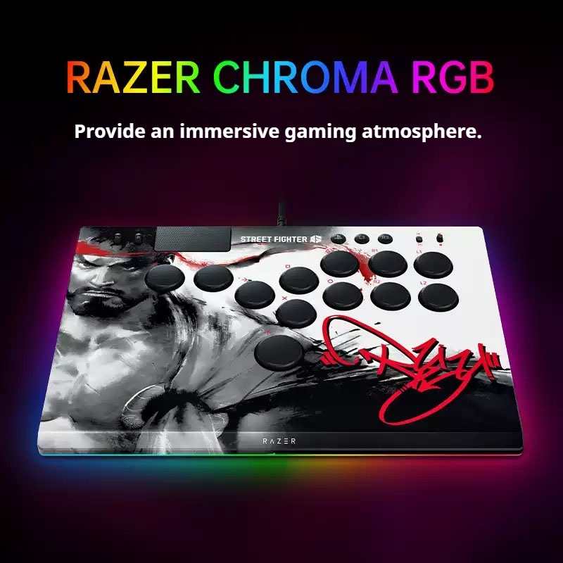 Razer Kitsune Ryu Street Fight - Arcade Fight Stick Hitbox Leverless recensie en prijs