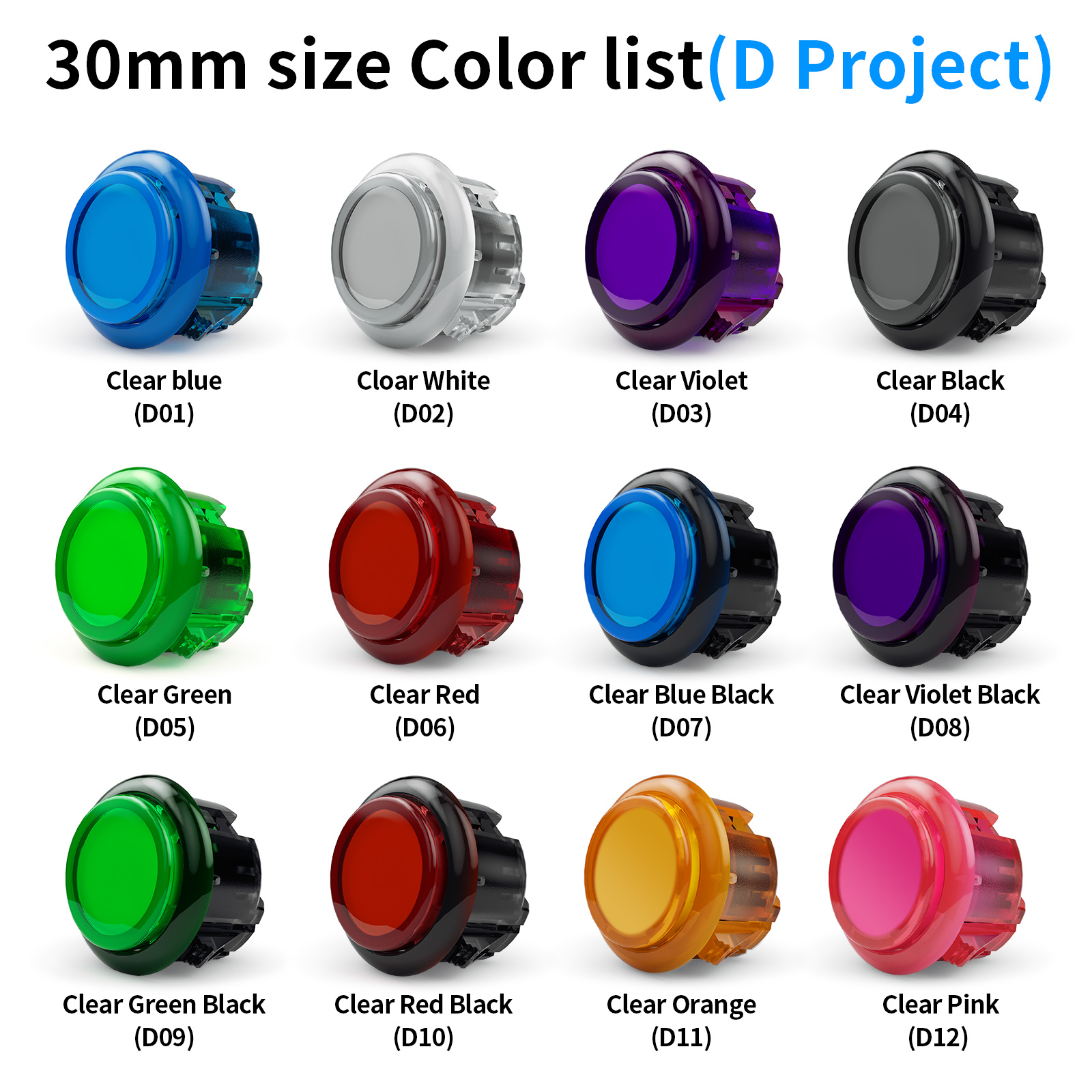 Qanba Gravity KS Mechanische a - Arcade Buttons 24Mm 30Mm Snap In recensie en prijs