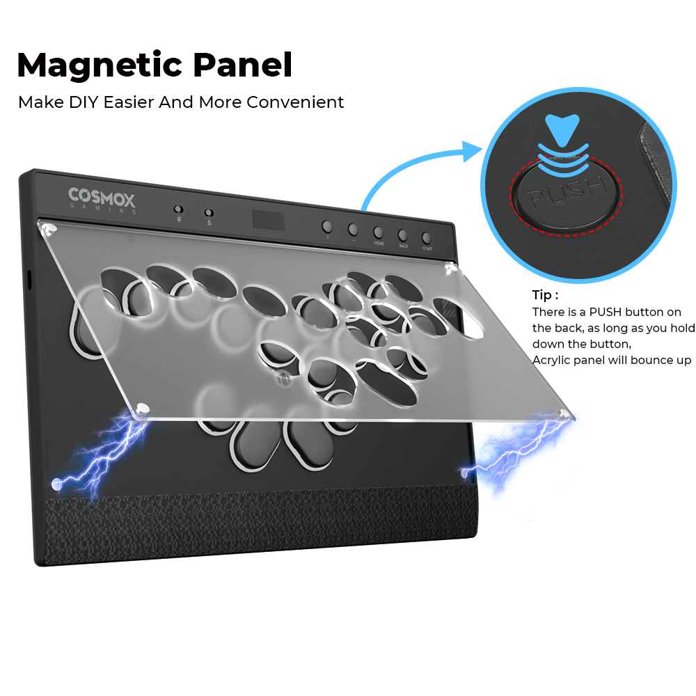 Haute42 Magnetische C16-S Joys - Arcade Stick For Ps5 Pc Switch recensie en prijs