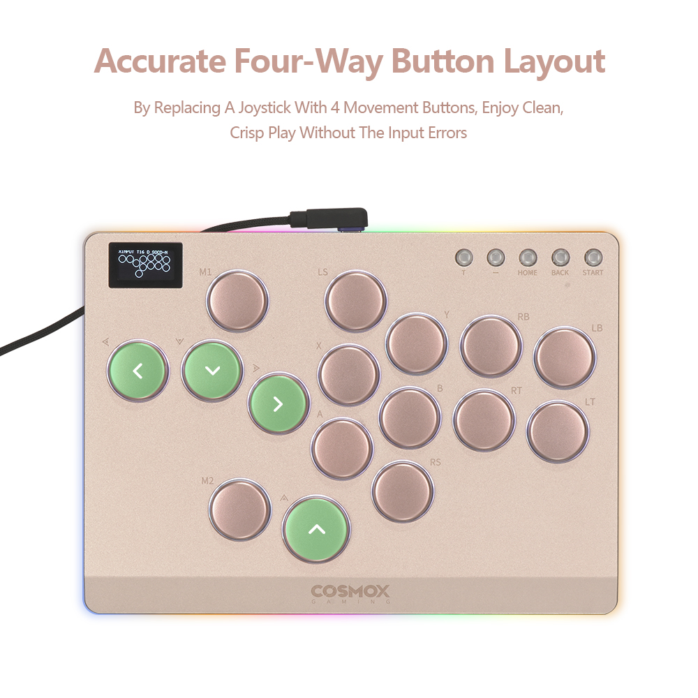 Haute42 Aluminium Alloy Hitbox - Arcade Fight Stick Hitbox Leverless recensie en prijs