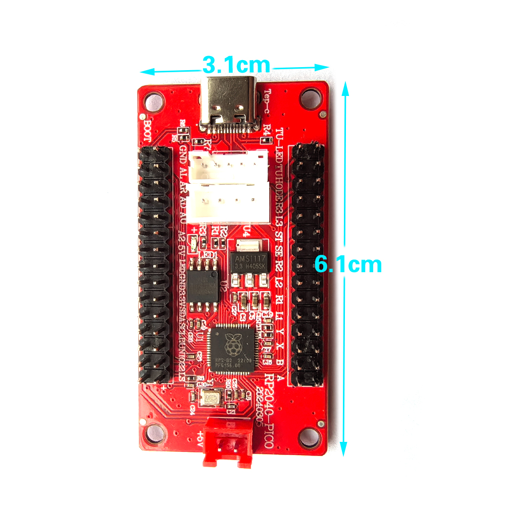 Raspberry Pi Pico Nul Vertragi - Arcade Encoder Board Zero Delay Usb recensie en prijs