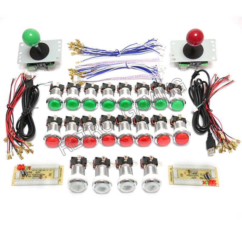 Nieuwe Arcade Nul Vertraging U - Arcade Cabinet Diy Kit 2 Player recensie en prijs