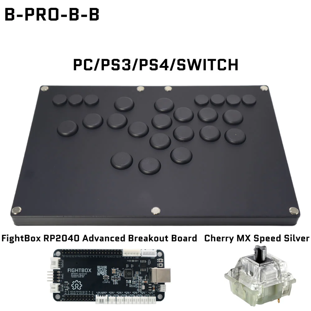 B-PRO All Button Leverless Arc - Arcade Fight Stick Hitbox Leverless recensie en prijs