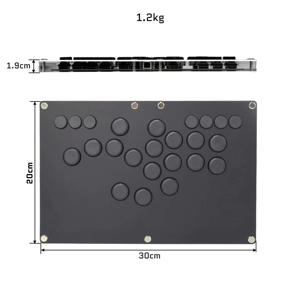 B-PRO All Button Leverless Arc - Arcade Fight Stick Hitbox Leverless recensie en prijs