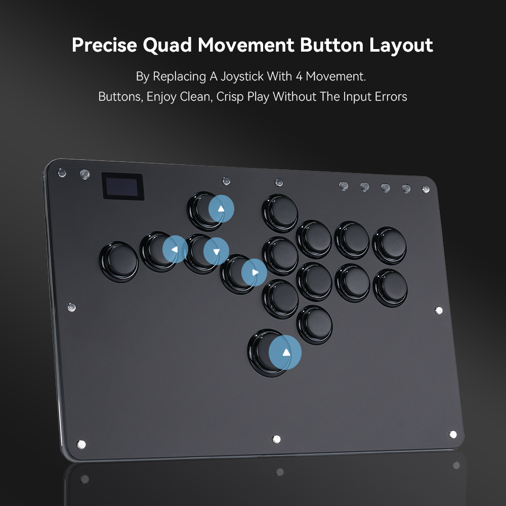 Haute42 Controle Arcade Joysti - Arcade Fight Stick Hitbox Leverless recensie en prijs