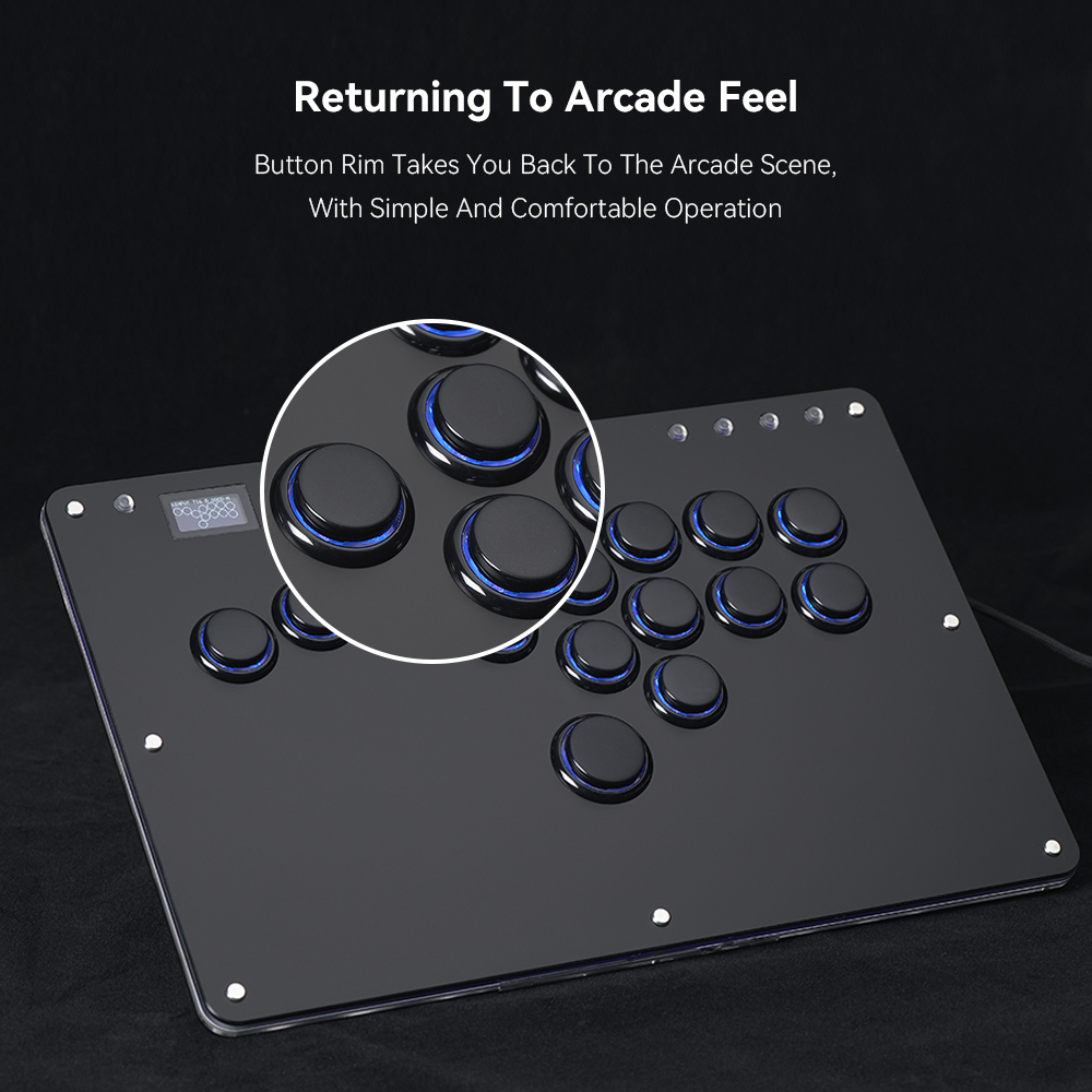 Haute42 Controle Arcade Joysti - Arcade Fight Stick Hitbox Leverless recensie en prijs