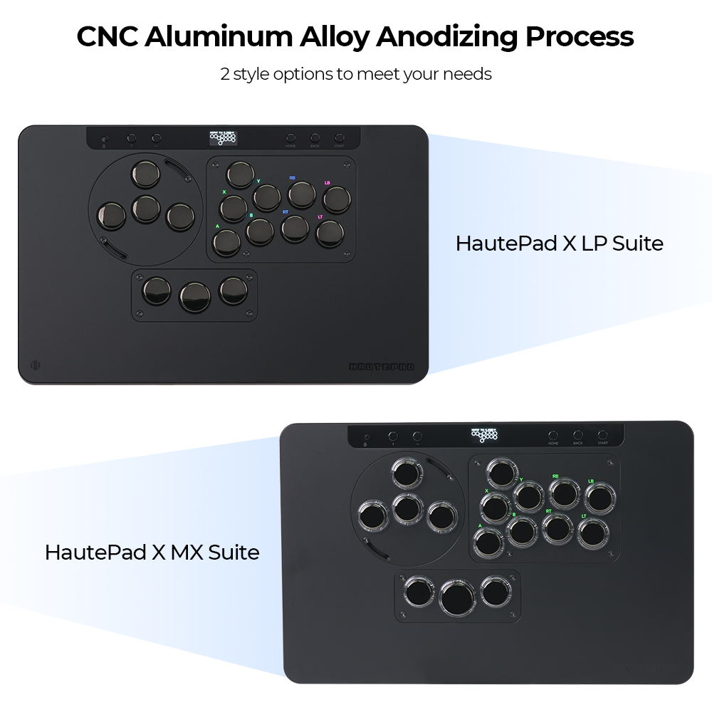 Haute42 HautePad X Hitbox Leve - Arcade Fight Stick Hitbox Leverless recensie en prijs