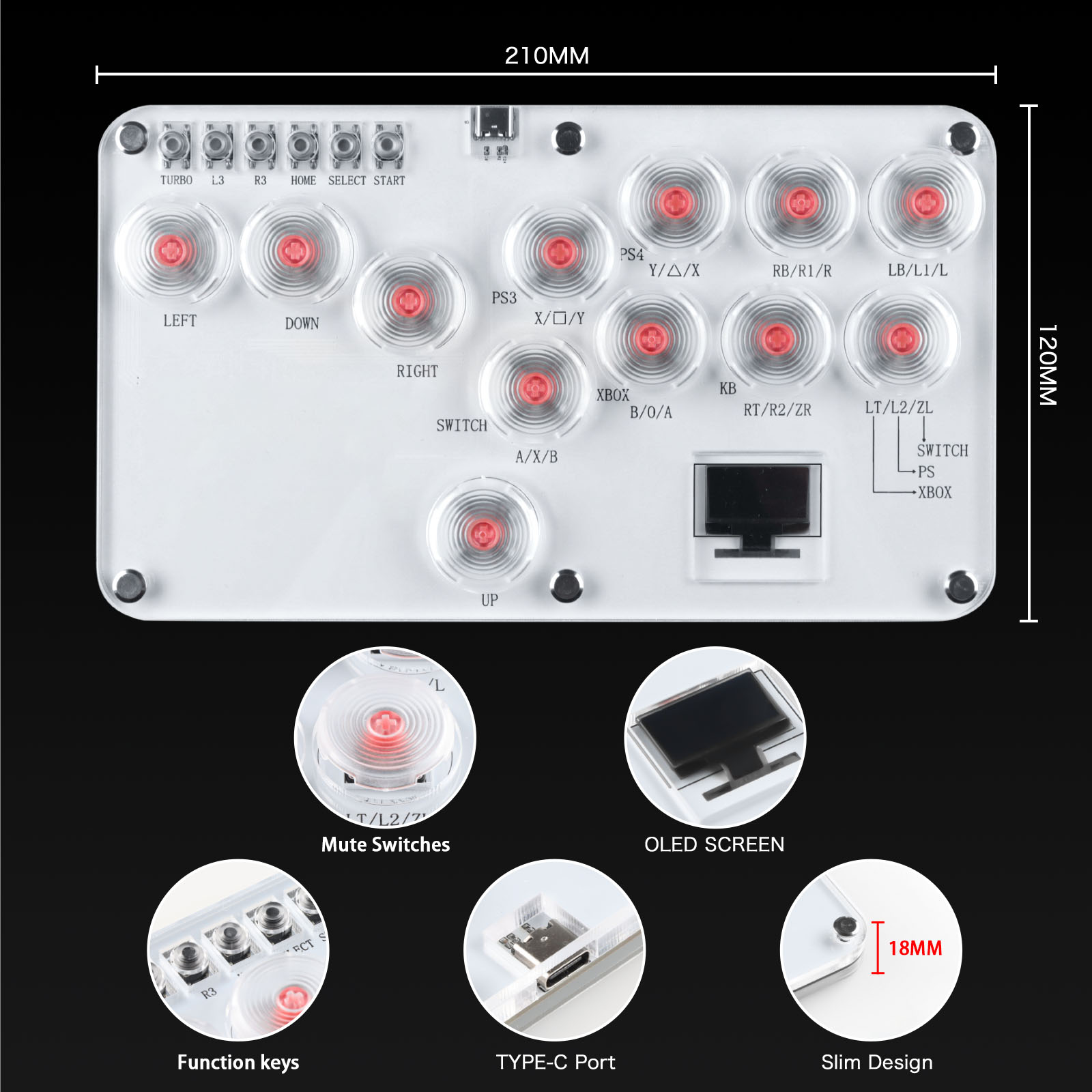 Hitbox Leverless Controller Fi - Arcade Fight Stick Hitbox Leverless recensie en prijs